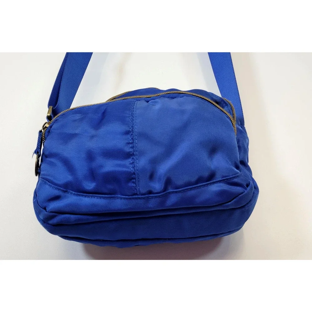 Travelon‎ Crossbody Bag Blue Small Adjustable Strap Multi Pocket Travel Purse